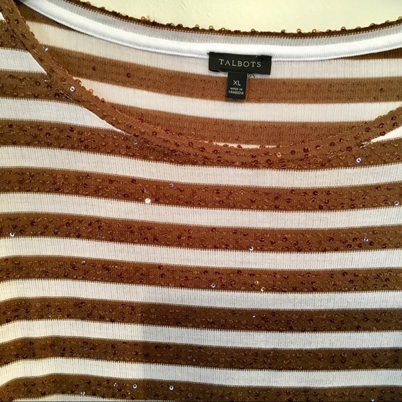 ❤️SALE❤️Talbots Long Sleeve Top Size XL - Picture 2 of 3